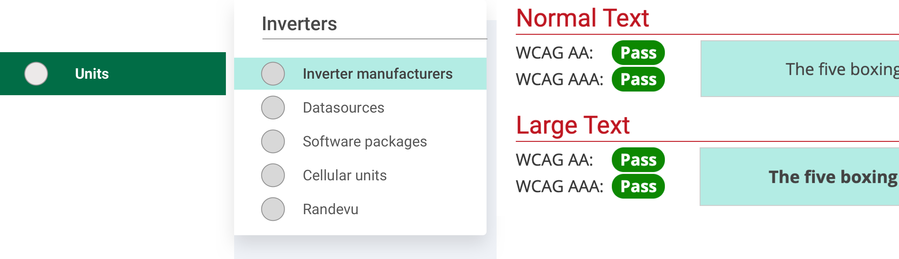 Refreshed navigation and submenu styling